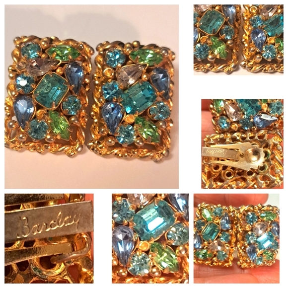 BARCLAY VINTANGE EARRINGS - Picture 1 of 6